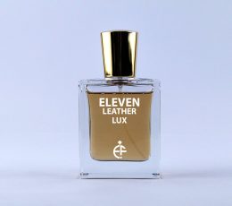 Eleven Leather Luxe luxury unisex perfume by Eleven Fragrance 50 ml bottle